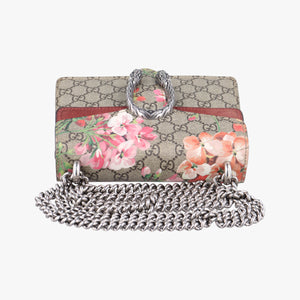 Secondhand Gucci Dionysus beige×red×multicolor PVC coated canvas × suede 421970 shoulderbag | stylenewstar