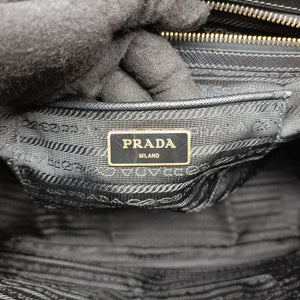 Secondhand Prada Galleria Black SAFFIANO Leather BN2274 handbag | stylenewstar
