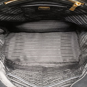 Secondhand Prada Galleria Black SAFFIANO Leather BN2274 handbag | stylenewstar