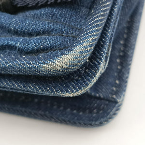 Secondhand Miu Miu My Miu Blue Denim 5BF068 shoulderbag | stylenewstar
