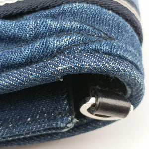 Secondhand Miu Miu My Miu Blue Denim 5BF068 shoulderbag | stylenewstar