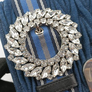 Secondhand Miu Miu My Miu Blue Denim 5BF068 shoulderbag | stylenewstar