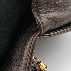 Pre-owned Gucci Bamboo Brown leather 269969 shoulderbag | stylenewstar