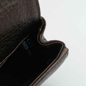 Pre-owned Gucci Bamboo Brown leather 269969 shoulderbag | stylenewstar