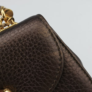 Pre-owned Gucci Bamboo Brown leather 269969 shoulderbag | stylenewstar