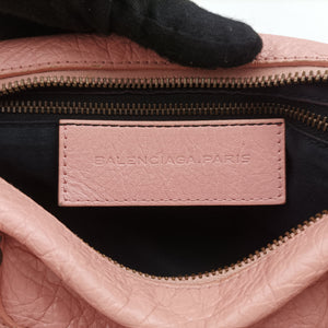 Pre-owned Balenciaga Mini Twiggy Pink lambskin shoulderbag | stylenewstar