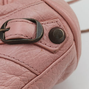 Pre-owned Balenciaga Mini Twiggy Pink lambskin shoulderbag | stylenewstar