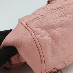 Pre-owned Balenciaga Mini Twiggy Pink lambskin shoulderbag | stylenewstar