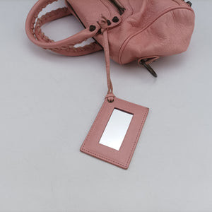 Pre-owned Balenciaga Mini Twiggy Pink lambskin shoulderbag | stylenewstar