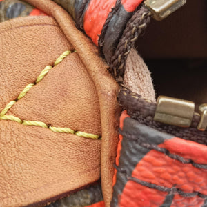 Pre-owned Louis Vuitton Speedy 30 Brown×ORANGE Monogram Graffiti M93705 handbag | stylenewstar
