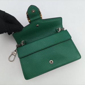 Secondhand Gucci Dionysus Green Leather 476432 shoulderbag | stylenewstar