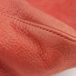 Pre-owned Fendi Mamma Baguette Orange Leather 8BR638 shoulderbag | stylenewstar