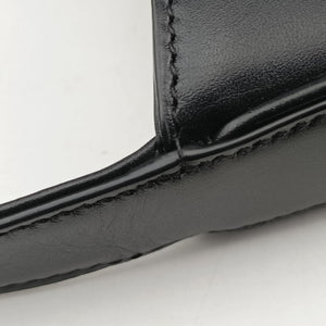 Secondhand Yves Saint Laurent LE 5 a 7 Hobo Black Leather 710318 handbag | stylenewstar