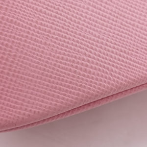 Pre-owned Prada Pannier Pink SAFFIANO Leather 1BA212 shoulderbag | stylenewstar