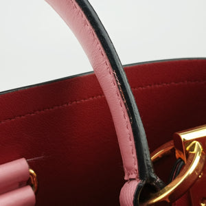 Pre-owned Prada Pannier Pink SAFFIANO Leather 1BA212 shoulderbag | stylenewstar