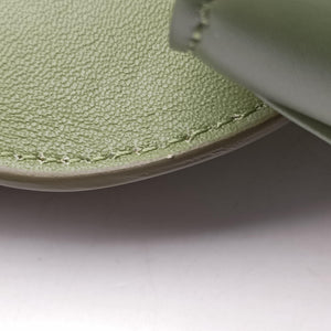 Pre-owned Celine Besace 16 Small Green Leather W-SL-2 shoulderbag | stylenewstar