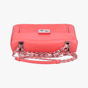 Pre-owned Fendi Be Baguette Red Leather 8BR677 shoulderbag | stylenewstar
