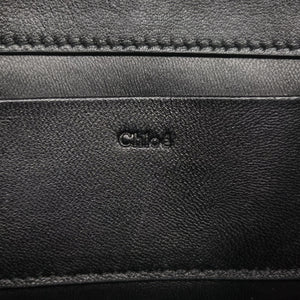 Pre-owned Chloe Nile Minaudiere Black Leather shoulderbag | stylenewstar
