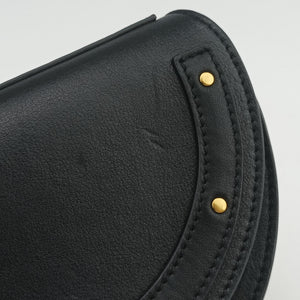 Pre-owned Chloe Nile Minaudiere Black Leather shoulderbag | stylenewstar