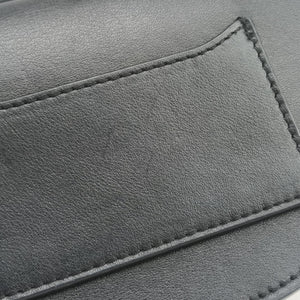 Pre-owned Chloe Nile Minaudiere Black Leather shoulderbag | stylenewstar
