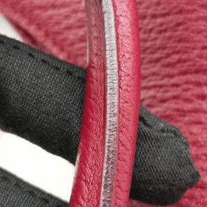 Pre-owned Gucci New Jackie Burgundy Leather×canvas 124407 shoulderbag | stylenewstar