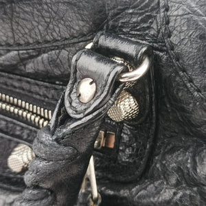 Vintage Balenciaga Giant Mini City Balck lambskin shoulderbag | stylenewstar