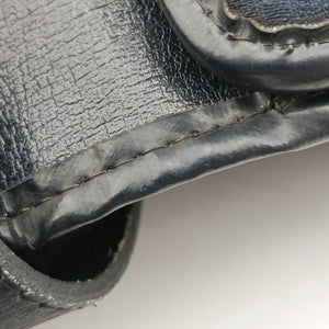 Pre-owned Christian Dior Trotter Navy Canvas shoulderbag | stylenewstar