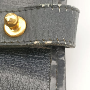 Pre-owned Christian Dior Trotter Navy Canvas shoulderbag | stylenewstar