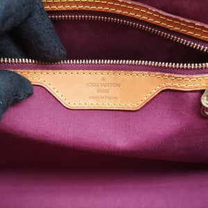 Pre-owned Louis Vuitton Brea MM Amarante Vernis M91619 handbag | stylenewstar