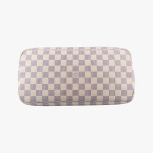 Secondhand Louis Vuitton Neverfull MM Azur Damier Canvas N51107 shoulderbag | stylenewstar