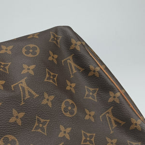 Pre-owned Louis Vuitton Speedy 30 BROWN Monogram Canvas M41528 handbag | stylenewstar