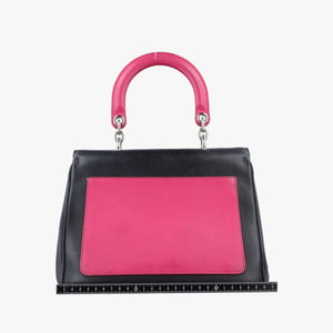 Vintage Christian Dior Be Dior Black Leather shoulderbag | stylenewstar