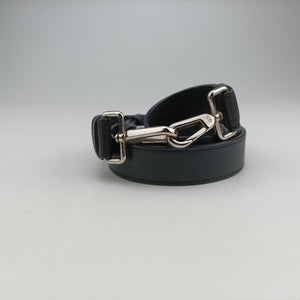 Vintage Christian Dior Be Dior Black Leather shoulderbag | stylenewstar