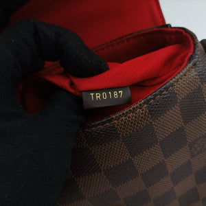 Pre-owned Louis Vuitton Croisette Ebene Damier Canvas N53000 shoulderbag | stylenewstar