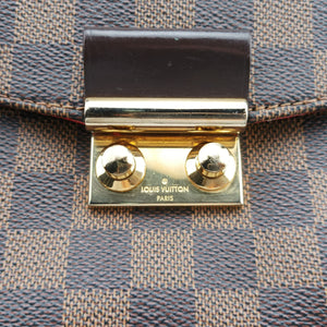 Pre-owned Louis Vuitton Croisette Ebene Damier Canvas N53000 shoulderbag | stylenewstar