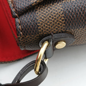 Pre-owned Louis Vuitton Croisette Ebene Damier Canvas N53000 shoulderbag | stylenewstar