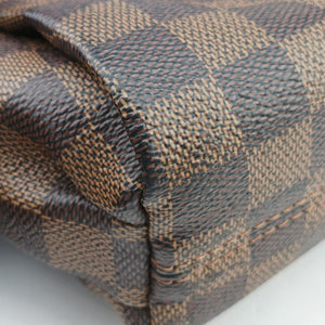 Pre-owned Louis Vuitton Croisette Ebene Damier Canvas N53000 shoulderbag | stylenewstar