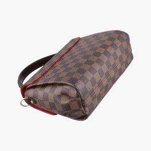 Pre-owned Louis Vuitton Croisette Ebene Damier Canvas N53000 shoulderbag | stylenewstar