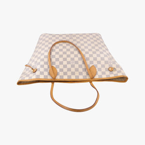 Vintage Louis Vuitton Neverfull MM Azur Damier Canvas N51107 shoulderbag | stylenewstar