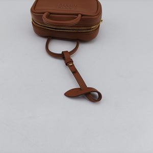 Pre-owned Miu Miu Beau Micro Brown Leather handbag | stylenewstar