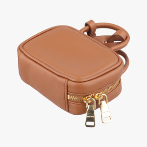 Pre-owned Miu Miu Beau Micro Brown Leather handbag | stylenewstar