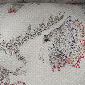 Pre-owned Christian Dior Book Tote White x Multicolour Jacquard handbag | stylenewstar