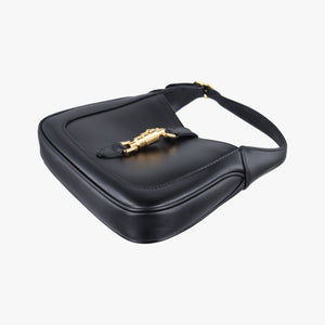 Secondhand Gucci JACKIE 1961 Black Leather 637091 shoulderbag | stylenewstar