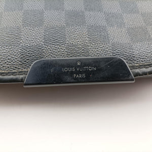 Pre-owned Louis Vuitton DANIEL MM Noir Damier Graphite N58029 shoulderbag | stylenewstar