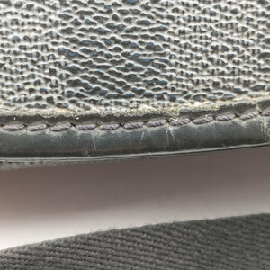 Pre-owned Louis Vuitton DANIEL MM Noir Damier Graphite N58029 shoulderbag | stylenewstar