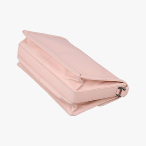 Vintage Bottega Veneta Intrecciato Nappa Rialto Pink lambskin shoulderbag | stylenewstar
