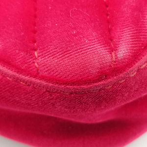 Secondhand Gucci GG Marmont Red velour 446744 shoulderbag | stylenewstar
