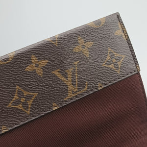 Pre-owned Louis Vuitton Cluny MM Brown Monogram canvas×calf leather M43236 shoulderbag | stylenewstar