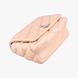 Pre-owned Louis Vuitton GO-14MM Beige Leather shoulderbag | stylenewstar