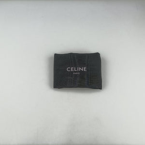 Pre-owned Celine FOLCO Triomphe White×brown PVC coated canvas shoulderbag | stylenewstar